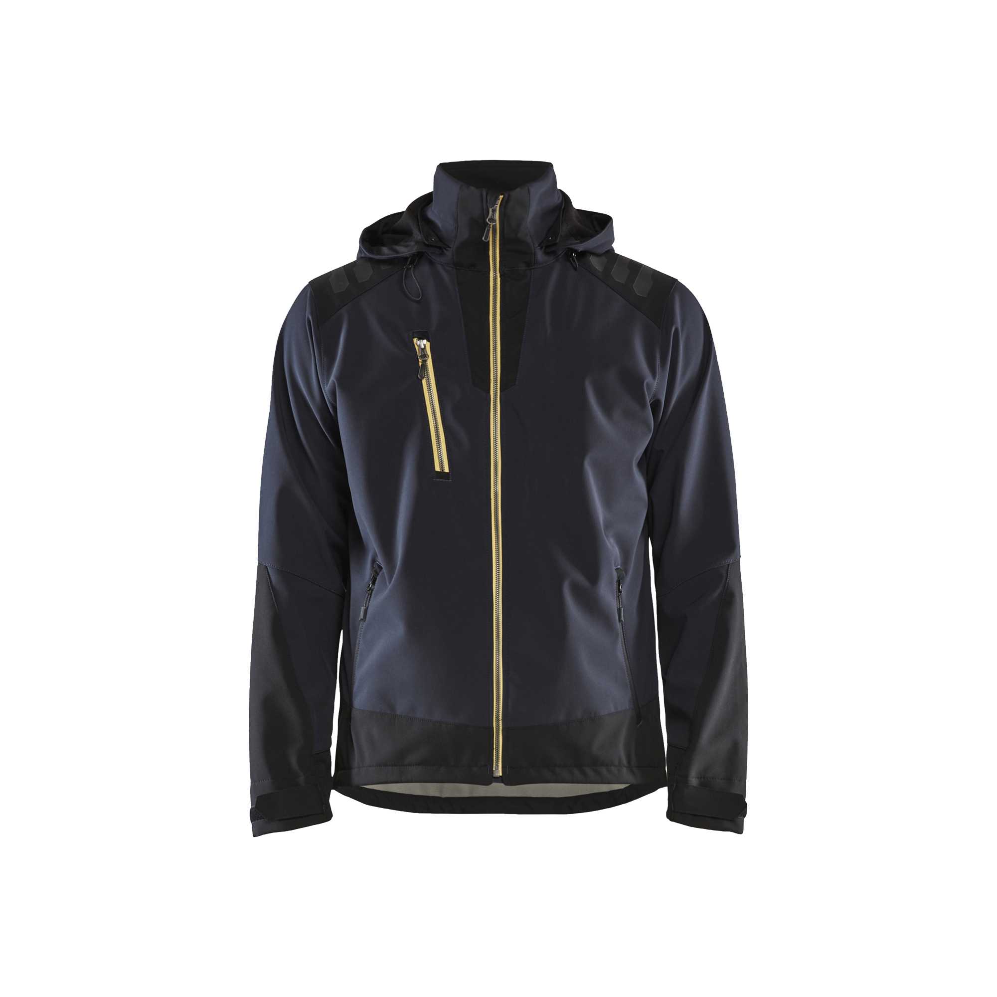 BLAKLADER 47492513 Softshell Jacket Hi Vis Reflective Softshell Work Jacket MEN - Waterproof